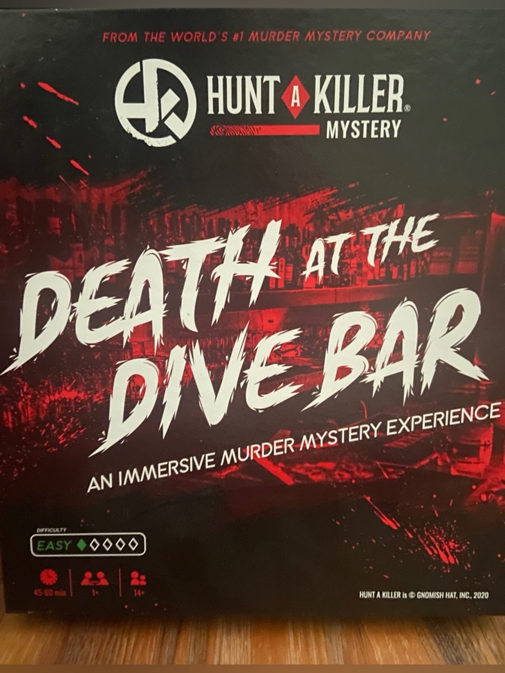 Hunt A Killer "Death at the Dive Bar" Immersive Mystery Game